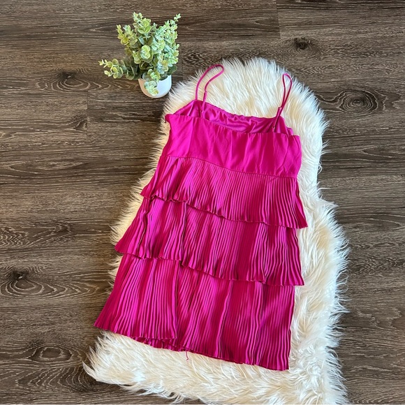 These Three Pink Ruffle Dress - Picture 5 of 5
